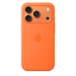Apple mgfe4zm/a iPhone 17 Pro MagSafe narancs szilikon tok