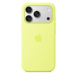 Apple mgff4zm/a iPhone 17 Pro MagSafe neonsárga szilikon tok