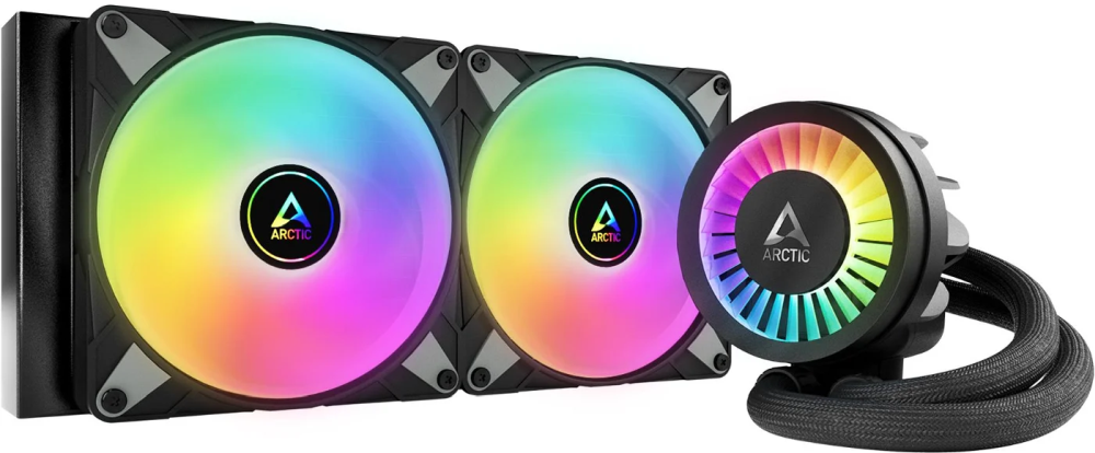 Arctic ACFRE00143A Liquid Freezer III 280 A-RGB fekete vízhűtéses processzorhűtő