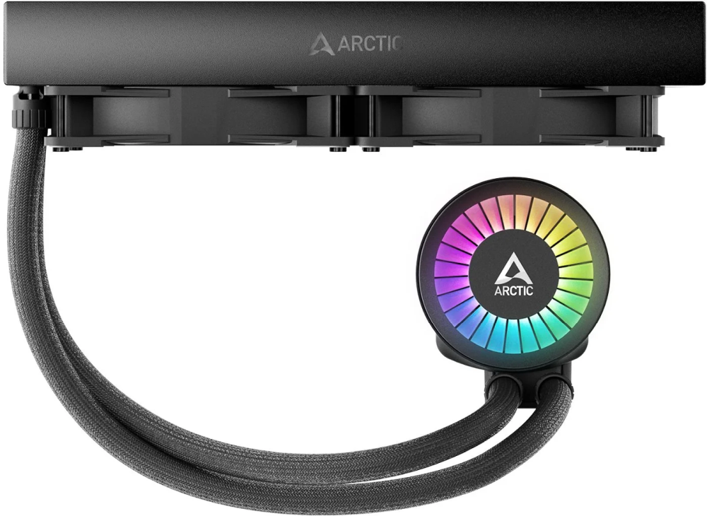 Arctic ACFRE00143A Liquid Freezer III 280 A-RGB fekete vízhűtéses processzorhűtő