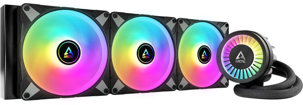 Arctic ACFRE00145A Liquid Freezer III 420 A-RGB fekete vízhűtéses processzorhűtő