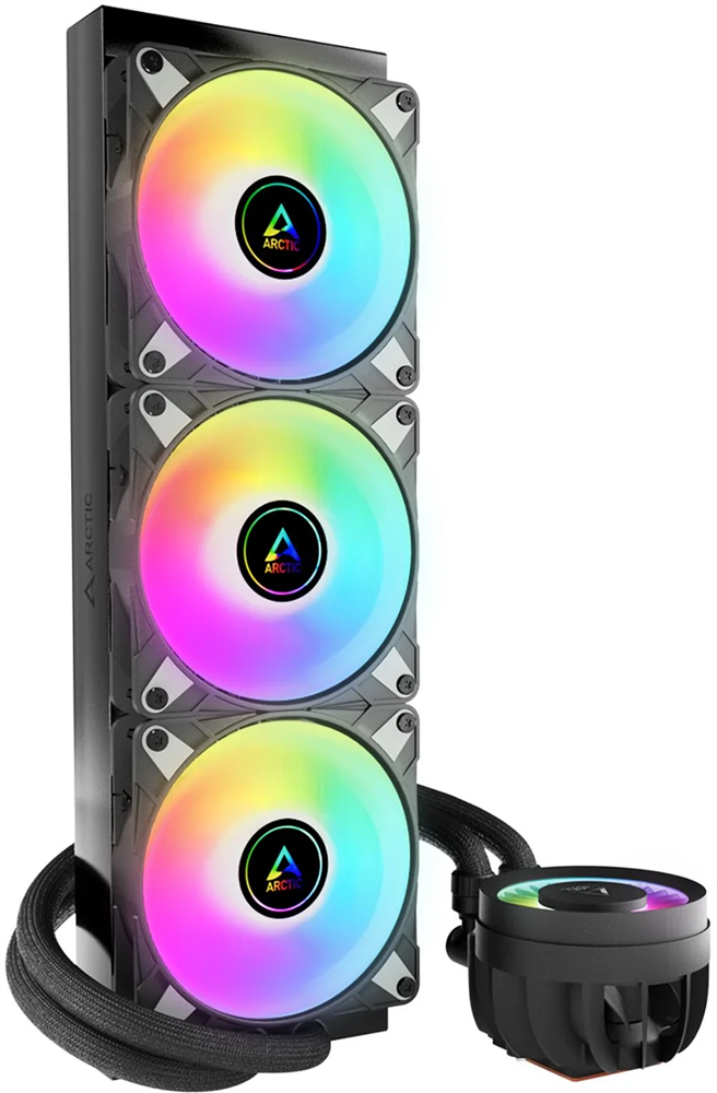 Arctic Liquid Freezer III 360 A-RGB fekete vízhűtéses processzorhűtő