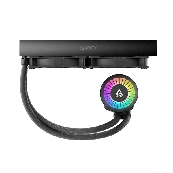 Arctic Liquid Freezer III Pro 280 A-RGB fekete vízhűtéses processzor hűtő