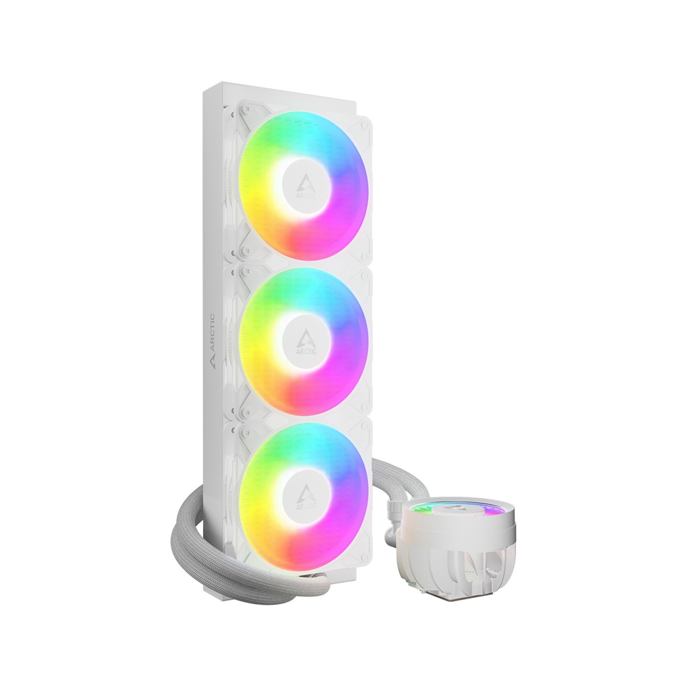 Arctic Liquid Freezer III Pro 360 A-RGB fehér vízhűtéses processzor hűtő