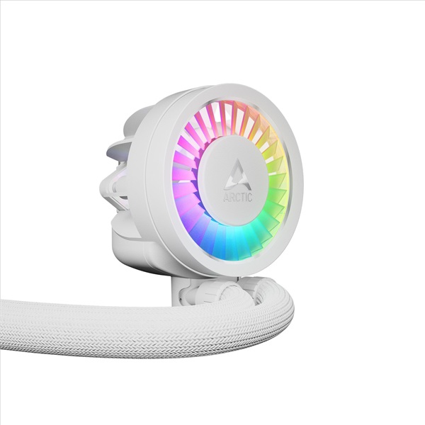 Arctic Liquid Freezer III Pro 360 A-RGB fehér vízhűtéses processzor hűtő