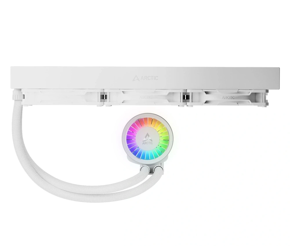 Arctic Liquid Freezer III Pro 420 A-RGB fehér vízhűtéses processzor hűtő