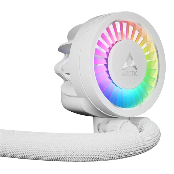 Arctic Liquid Freezer III Pro 420 A-RGB fehér vízhűtéses processzor hűtő