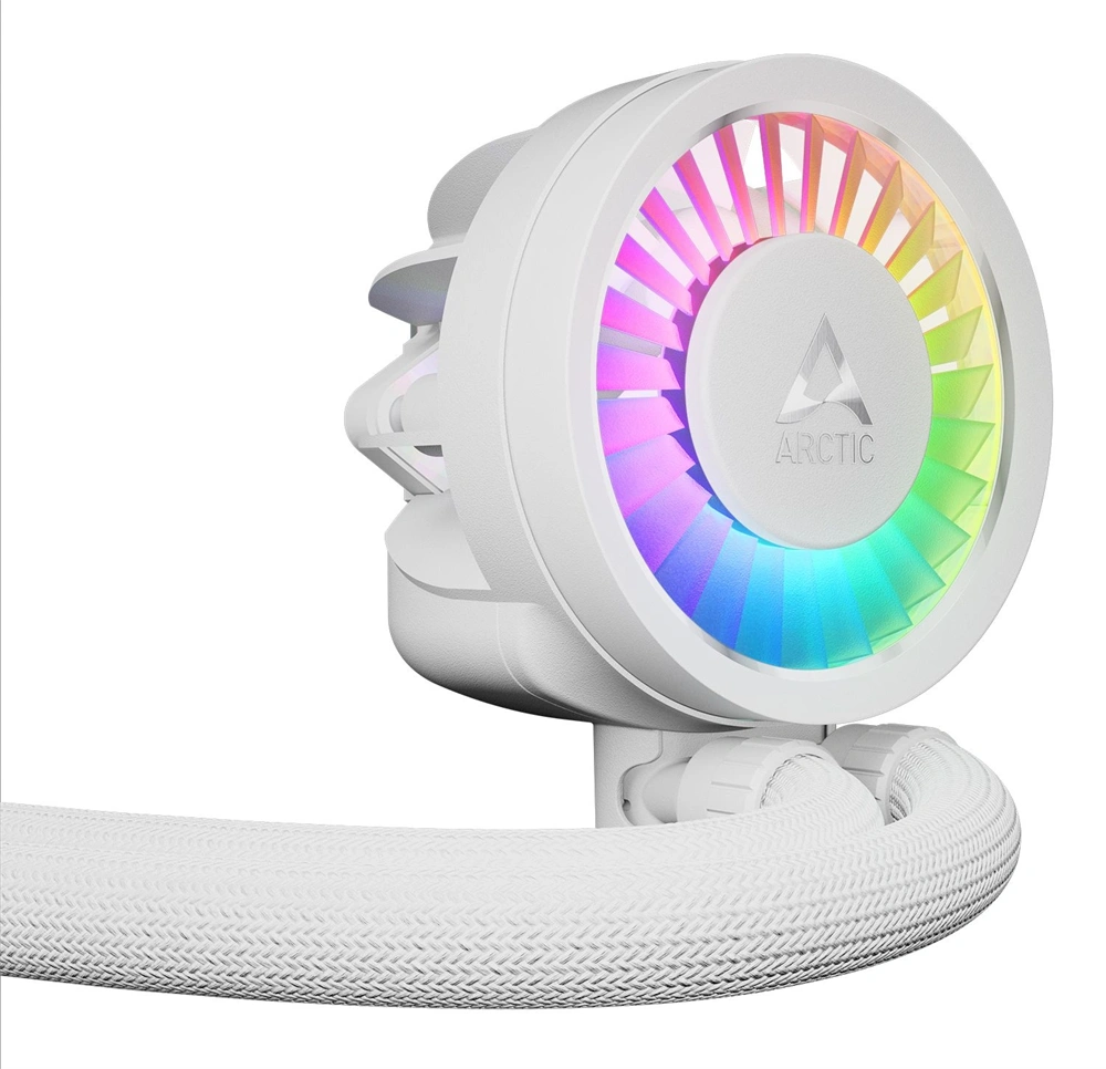 Arctic Liquid Freezer III Pro 420 A-RGB fehér vízhűtéses processzor hűtő