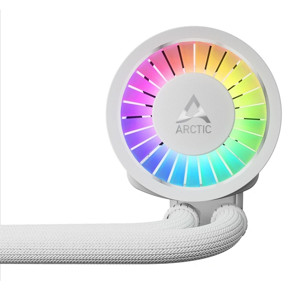 Arctic Liquid Freezer III Pro 420 A-RGB fehér vízhűtéses processzor hűtő