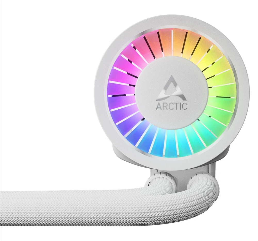Arctic Liquid Freezer III Pro 420 A-RGB fehér vízhűtéses processzor hűtő