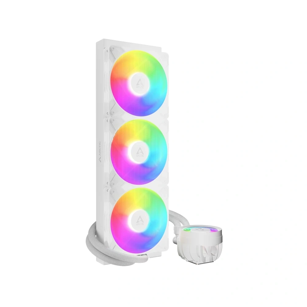 Arctic Liquid Freezer III Pro 420 A-RGB fehér vízhűtéses processzor hűtő