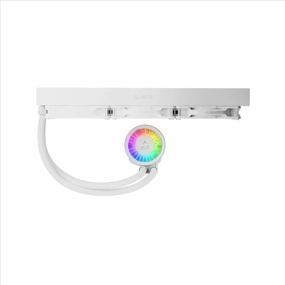 Arctic Liquid Freezer III Pro 420 A-RGB fehér vízhűtéses processzor hűtő