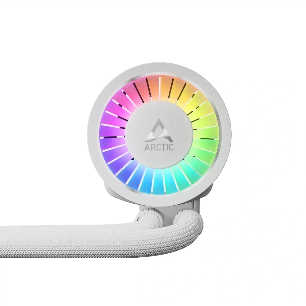Arctic Liquid Freezer III Pro 420 A-RGB fehér vízhűtéses processzor hűtő