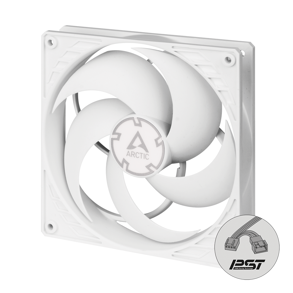 Arctic P14 PWM PST 140mm fehér ventilátor