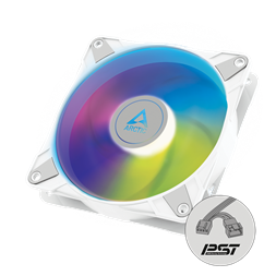 Arctic P14 PWM PST A-RGB 140mm fehér ventilátor