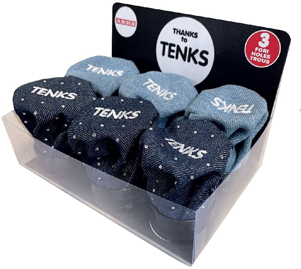 Arda Tenks Jeans 3 lyukú forgácstárolós vegyes színű hegyező
