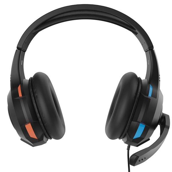 Armor3 M07222-BUOR SoundTac Nintendo/PS/XBOX/PC/Mac unvierzális vezetékes kék-narancssárga gamer headset