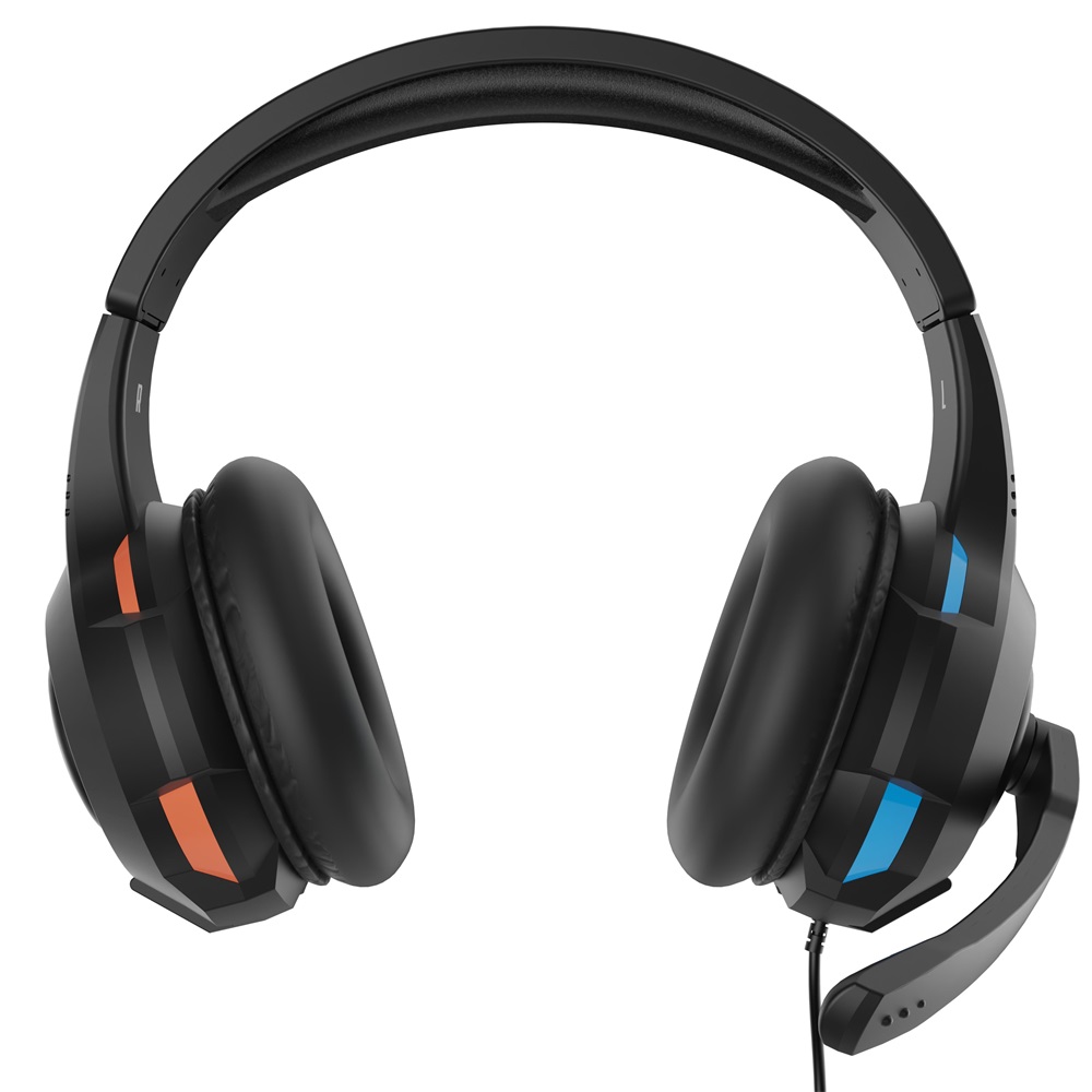 Armor3 M07222-BUOR SoundTac Nintendo/PS/XBOX/PC/Mac unvierzális vezetékes kék-narancssárga gamer headset