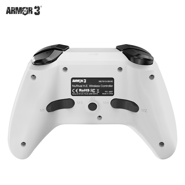 Armor3 M07619-WHHE NuRival Nintendo Switch/OLED fehér vezeték nélküli Hall Effect Stick kontroller