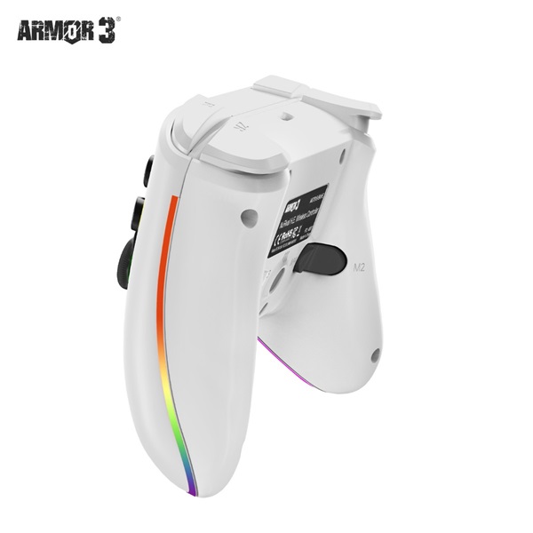 Armor3 M07619-WHHE NuRival Nintendo Switch/OLED fehér vezeték nélküli Hall Effect Stick kontroller