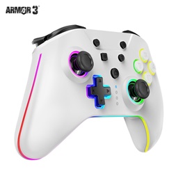 Armor3 M07619-WHHE NuRival Nintendo Switch/OLED fehér vezeték nélküli Hall Effect Stick kontroller