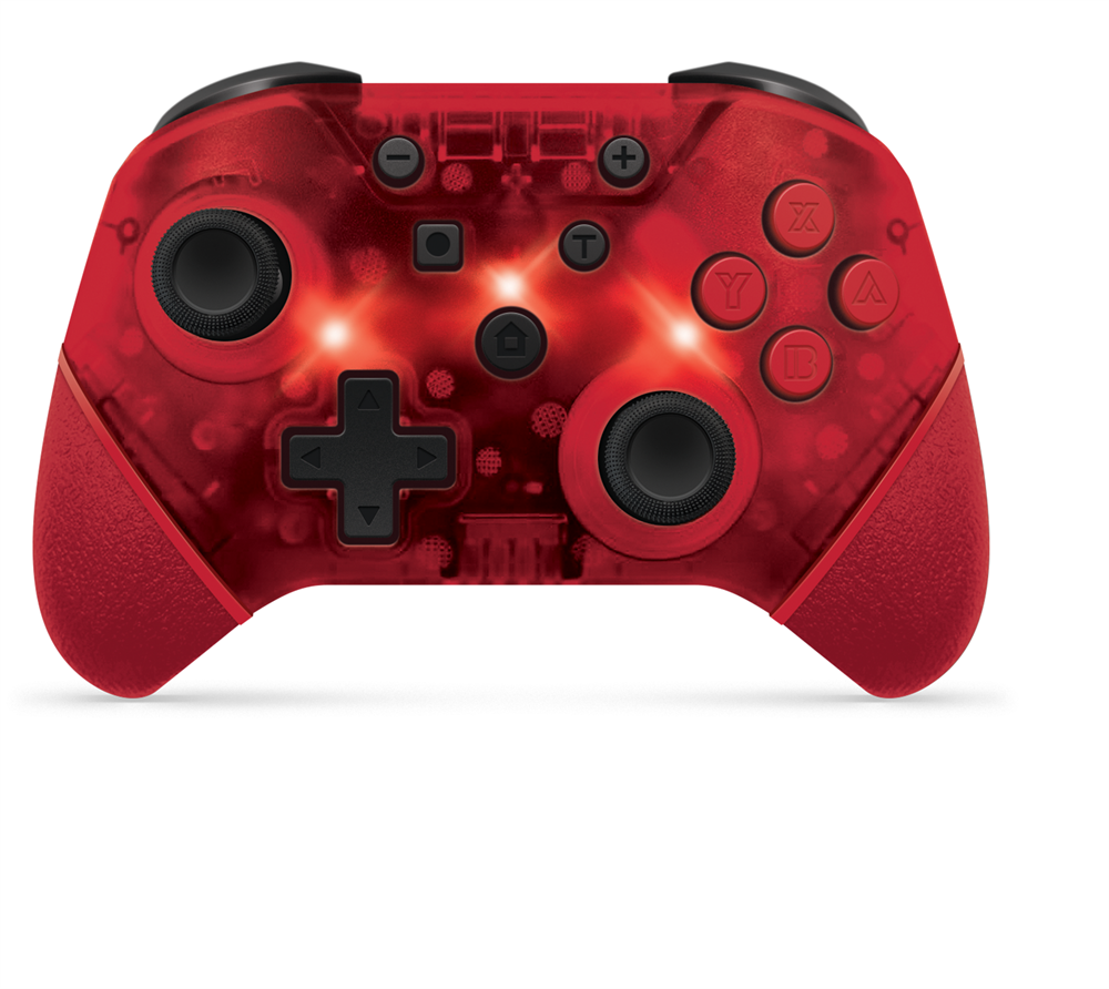 Armor3 M07467-RL NuChamp Nintendo Switch vezeték nélküli LED piros kontroller