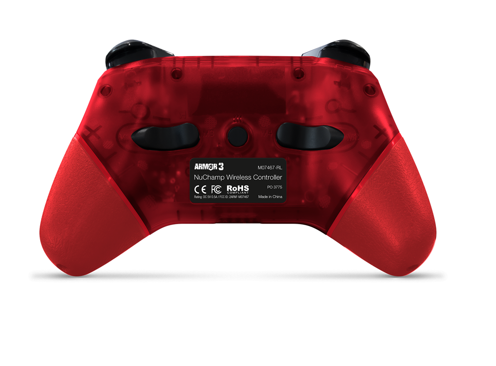 Armor3 M07467-RL NuChamp Nintendo Switch vezeték nélküli LED piros kontroller