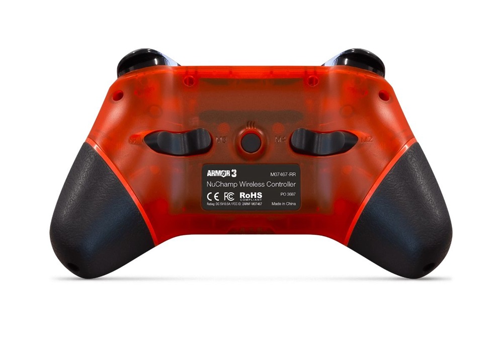 Armor3 M07467-RR NuChamp Nintendo Switch Rubin vezeték nélküli piros kontroller