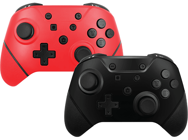 Armor3 M07467-BKRD NuChamp Nintendo Switch vezeték nélküli fekete, piros kontroller csomag (2db)