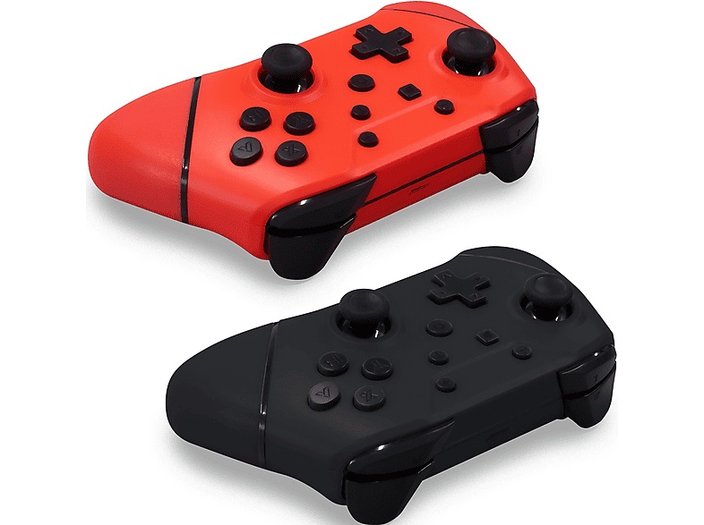 Armor3 M07467-BKRD NuChamp Nintendo Switch vezeték nélküli fekete, piros kontroller csomag (2db)