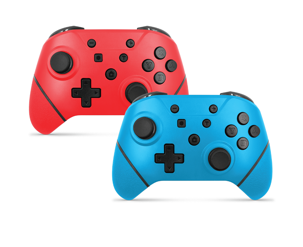 Armor3 M07467-BBRD NuChamp Nintendo Switch vezeték nélküli kék, piros kontroller csomag (2db)