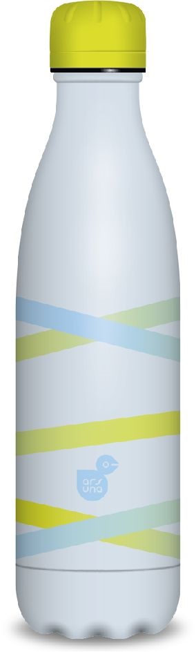 Ars Una 500ml-es Ribbon-yellow duplafalú fémkulacs