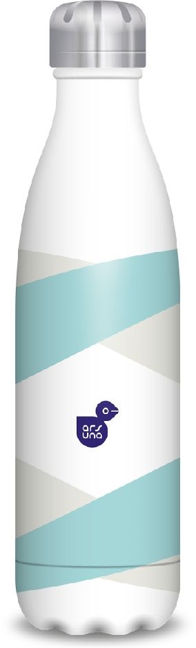 Ars Una 500ml-es Stripped duplafalú fémkulacs