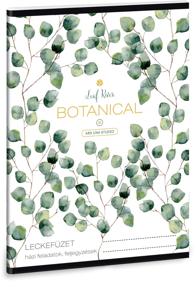 Ars Una Botanic Leaf A5 leckefüzet
