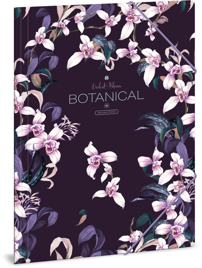 Ars Una Botanic Orchid A4 gumis mappa