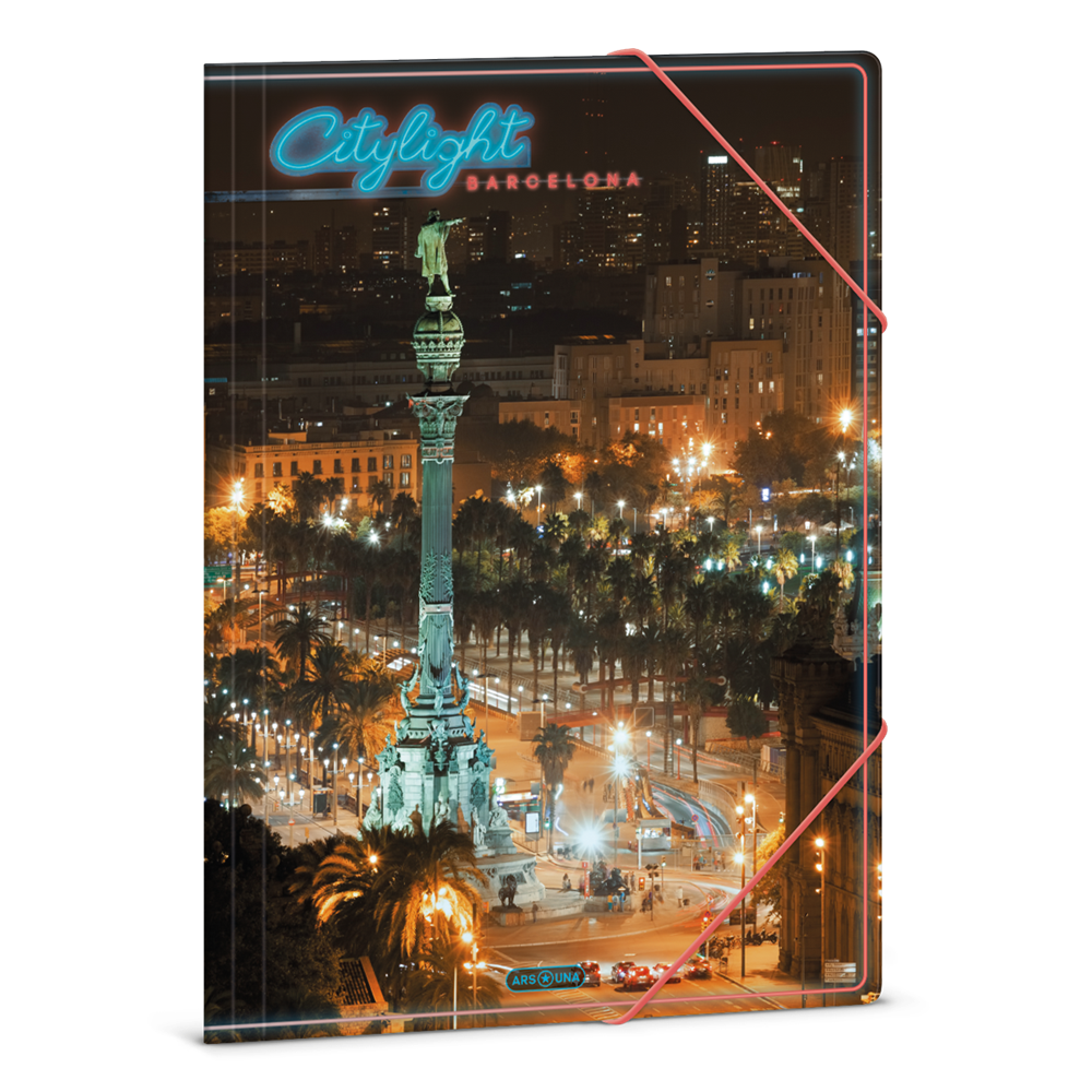 Ars Una City Light-Barcelona 24 (5441) A4 gumis mappa