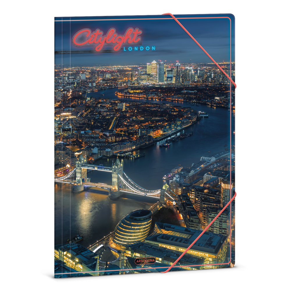 Ars Una City Light-London 24 (5438) A4 gumis mappa