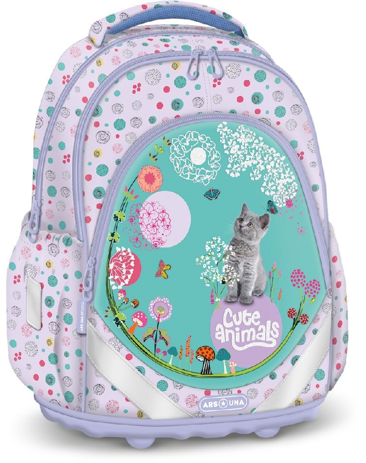 Ars Una Cute Animals Kitten 24 (5368) anatómiai iskolatáska
