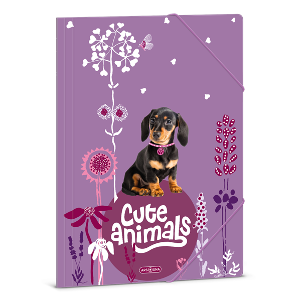 Ars Una Cute Animals-Puppy 24 (5369) A4 gumis mappa