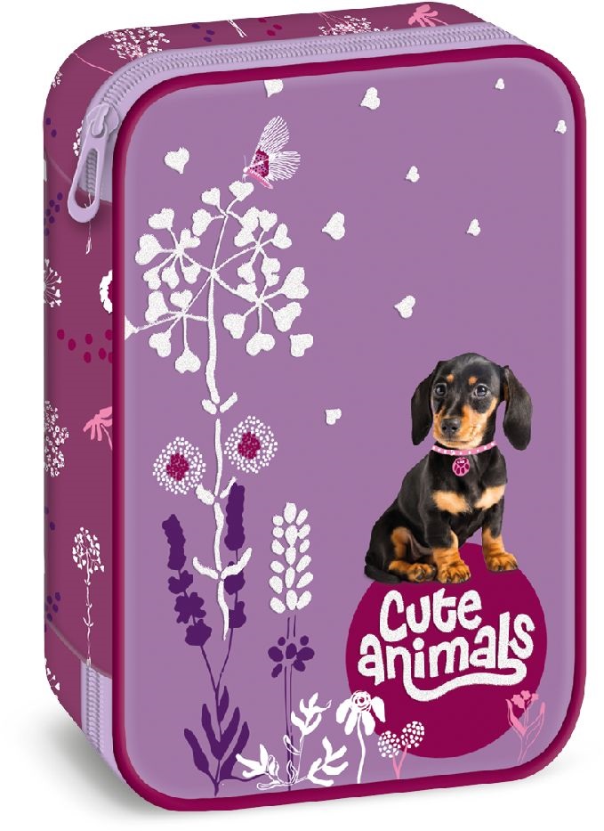 Ars Una Cute Animals Puppy 24 (5369)  többszintes tolltartó