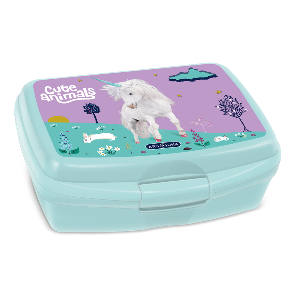 Ars Una Cute Animals Unicorn 25 (5448) uzsonnás doboz