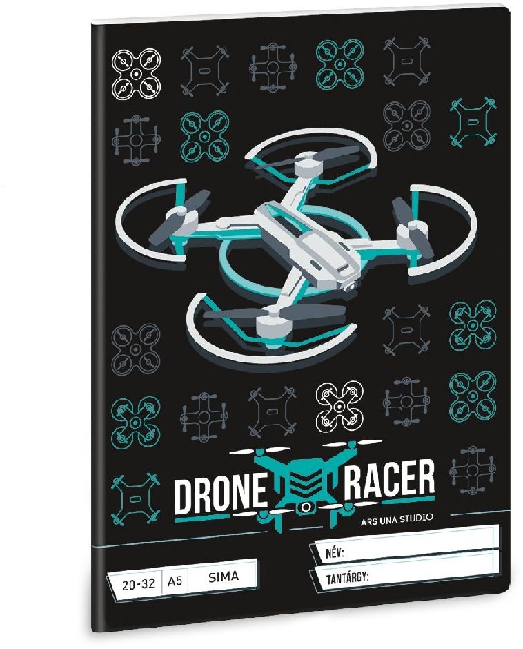 Ars Una Drone Racer 5131 A5 20-32 sima füzet
