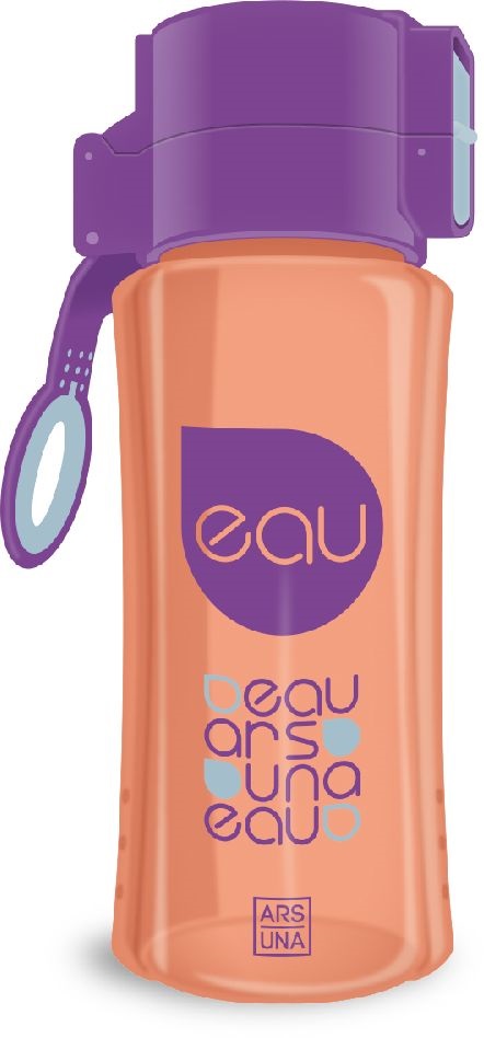 Ars Una EAU 450ml-es 5075 lila/narancssárga kulacs
