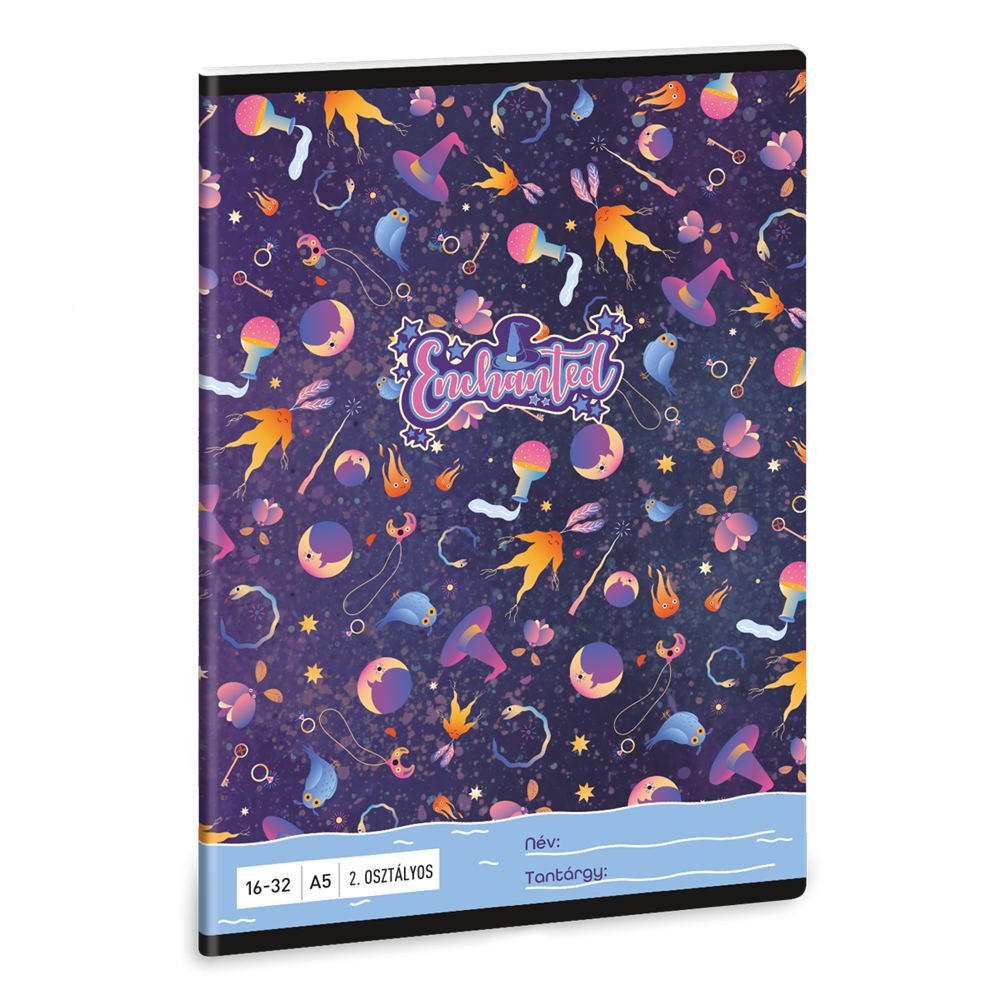 Ars Una Encahnted 24 (5350) A5 16-32 2. osztályos vonalas füzet