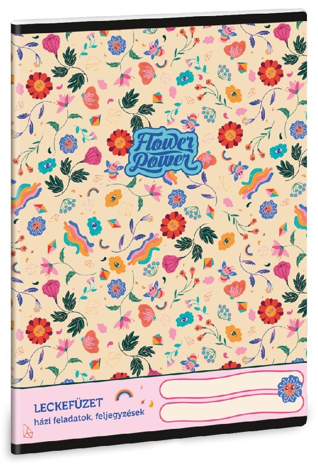 Ars Una Flower Power 23 (5260) A5 leckefüzet