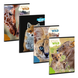 Ars Una Icons of the Wild 25 (5492) A5 extra kapcsos vonalas füzet