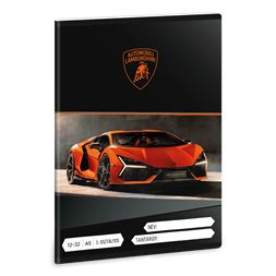 Ars Una Lamborghini 25 (5446) A5 12-32 3. osztályos vonalas füzet