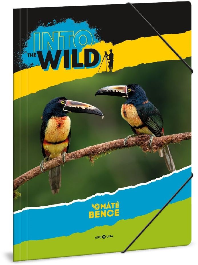 Ars Una Máté Bence toucan 5165 A4 gumis mappa