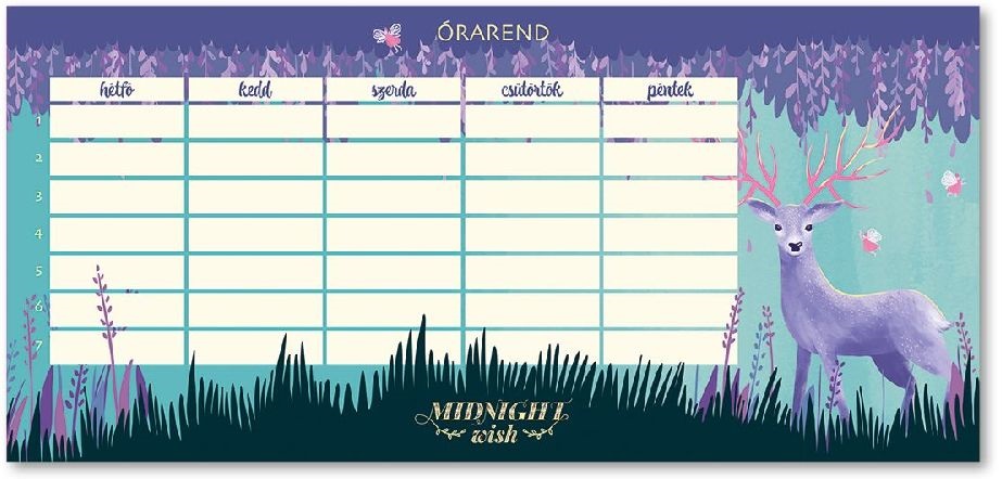Ars Una Midnight Wish 5129 1 lapos órarend