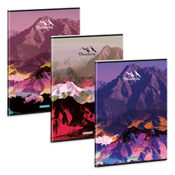 Ars Una Mountains 25 (5489) A4 extra kapcsos sima füzet